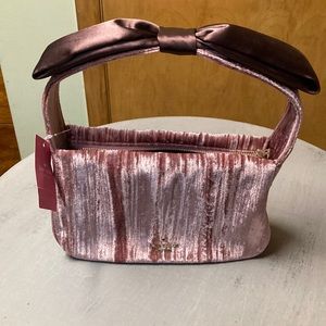 Kate Spade crushed velvet handbag